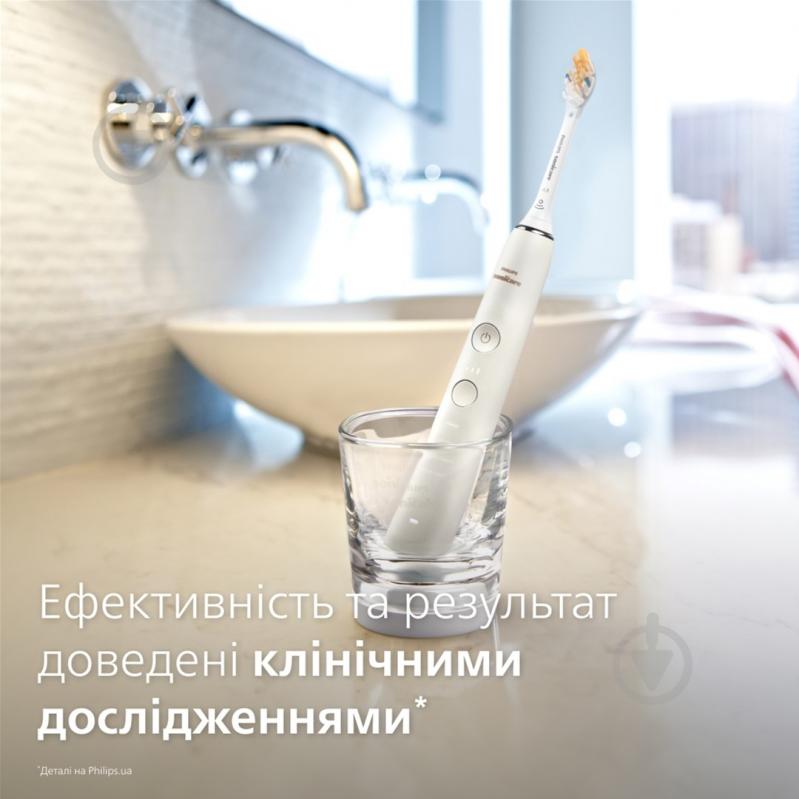 Електрична зубна щітка Philips Series 9000 Sonicare HX9911/19 + насадки HX9042/87 - фото 18