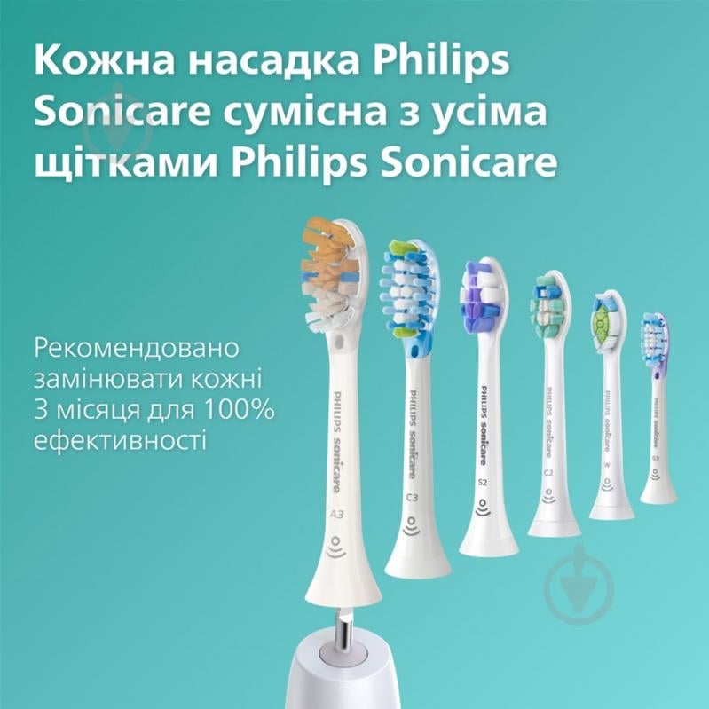 Електрична зубна щітка Philips Series 9000 Sonicare HX9911/19 + насадки HX9042/87 - фото 7
