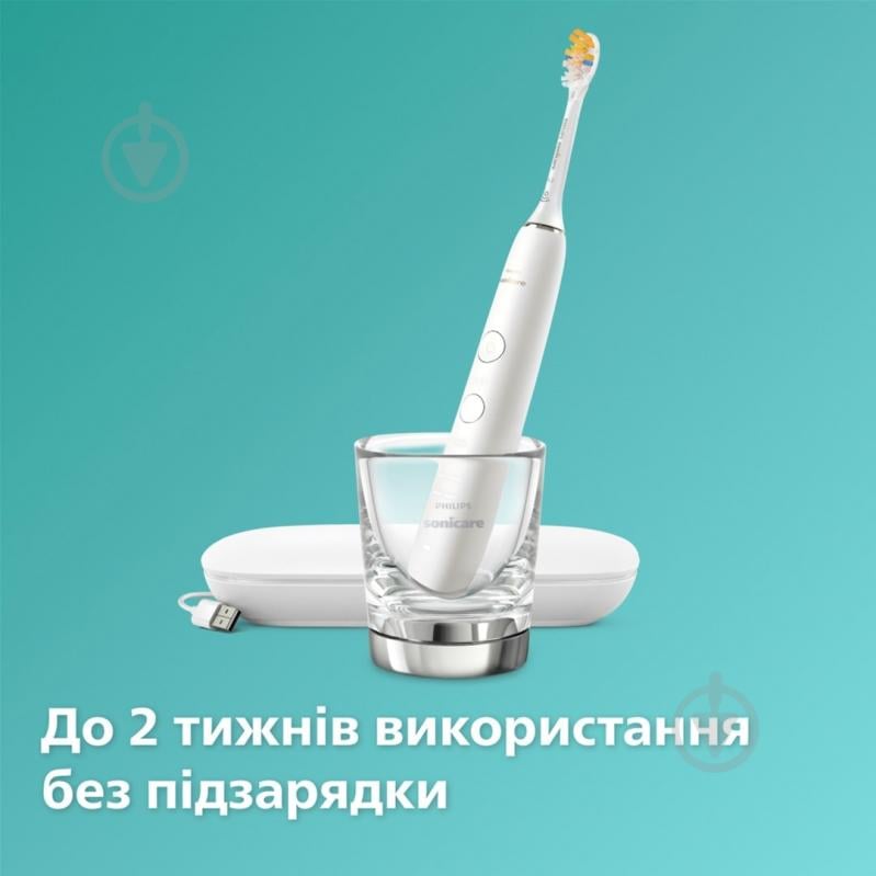Електрична зубна щітка Philips Series 9000 Sonicare HX9911/19 + насадки HX9042/87 - фото 8