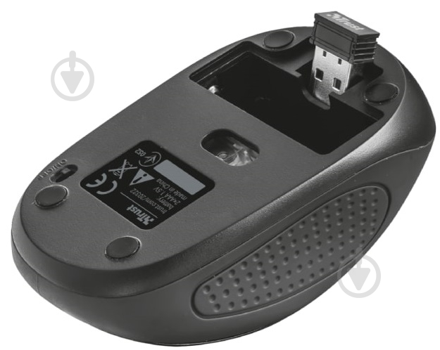 Мышка Trust Primo Silent Wireless Mouse black (23033) - фото 5 Мышка Trust Primo Silent Wireless Mouse black (23033) - фото 5