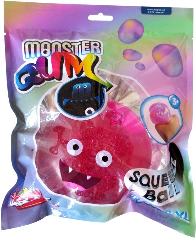 Игрушка-антистресс Monster Gum Squeeze Ball XL Crystal 12 см в ассортименте - фото 5