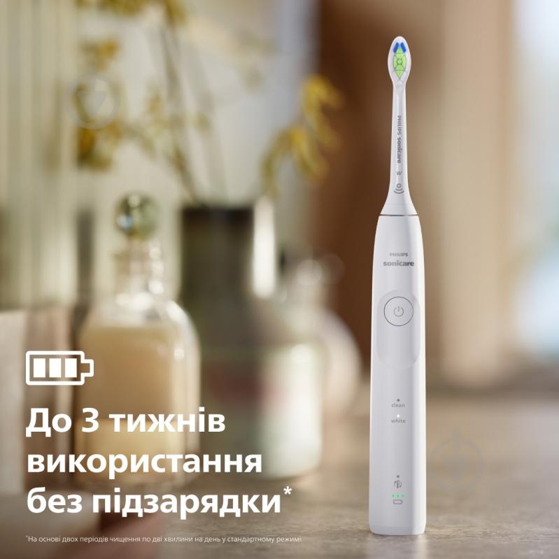 Набор Philips Series 5500 Электрическая зубная щетка HX7110/01 + насадки HX9042/87 - фото 11 Набор Philips Series 5500 Электрическая зубная щетка HX7110/01 + насадки HX9042/87 - фото 11