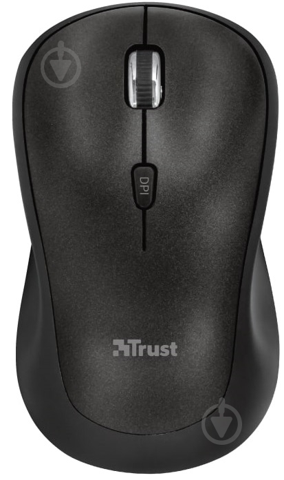 Мышка Trust Yvi plus wireless mouse black (22947) - фото 1