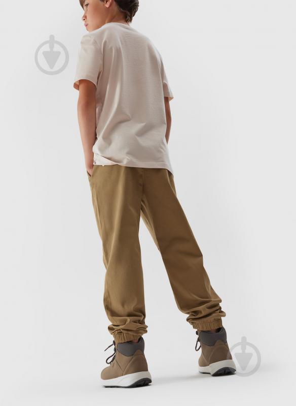 Брюки 4F TROUSERS CAS M681 4FJRAW23TTROM681-83S р. 164 бежевый - фото 4
