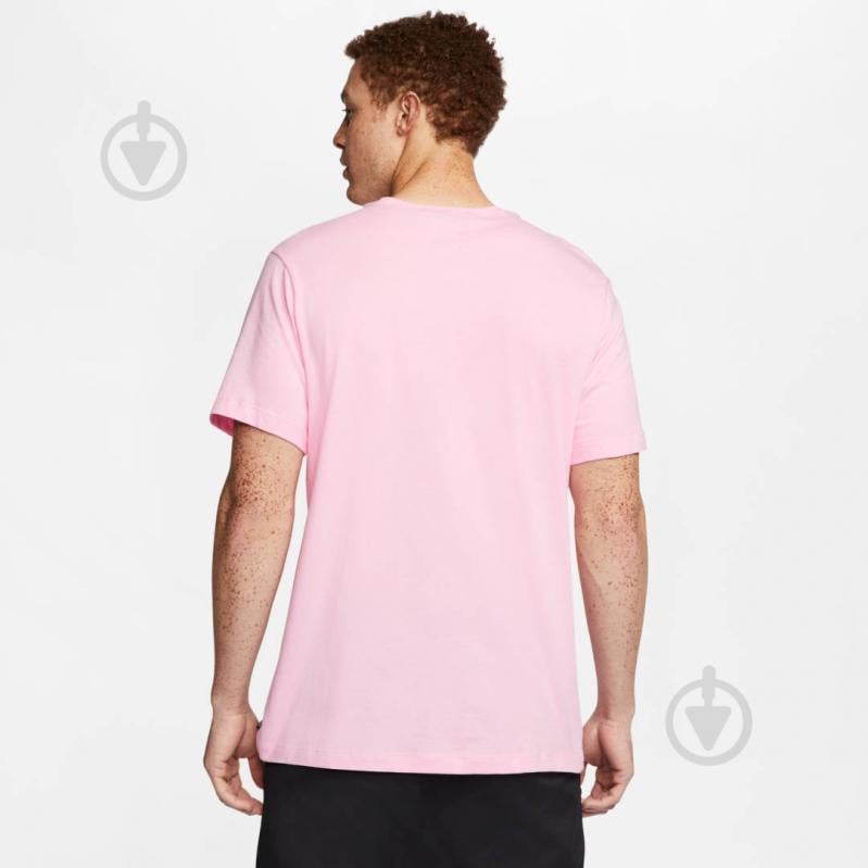 Футболка Nike M NK FC TEE ESSENTIALS CT8429-654 р.2XL розовый - фото 5
