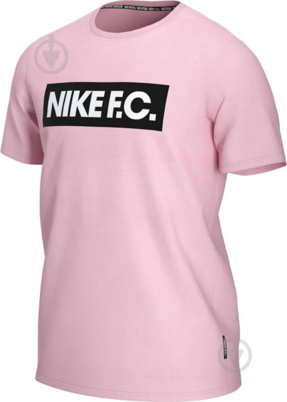 Футболка Nike M NK FC TEE ESSENTIALS CT8429-654 р.S розовый - фото 3