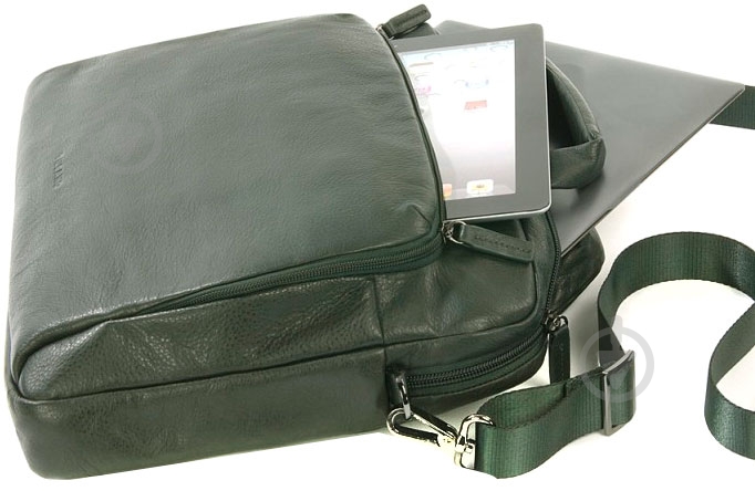 Сумка Tucano One Premium Slim case 15" dark green (BFOMP15-VS) - фото 3