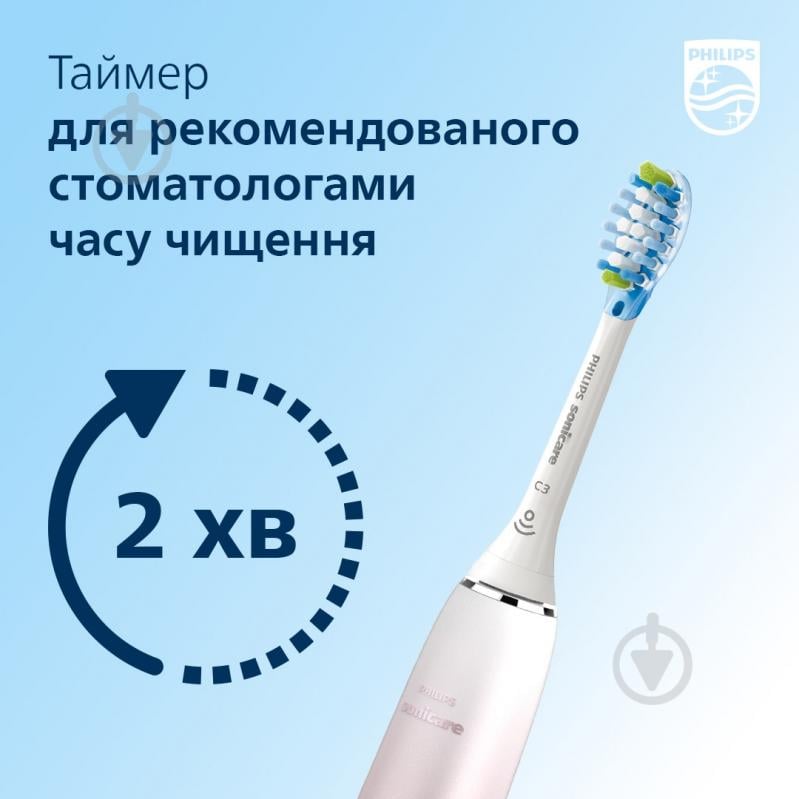Набір Philips DiamondClean 9000 електрична зубна щітка HX9911/84 + насадки HX9052/87 - фото 10