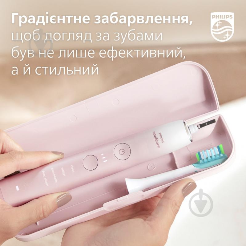 Набір Philips DiamondClean 9000 електрична зубна щітка HX9911/84 + насадки HX9052/87 - фото 11