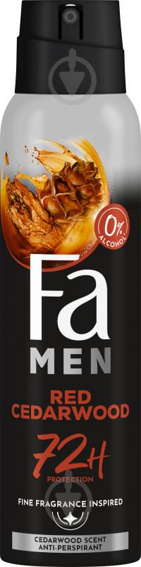 Дезодорант для мужчин Fa Красное дерево 150 мл - фото 1