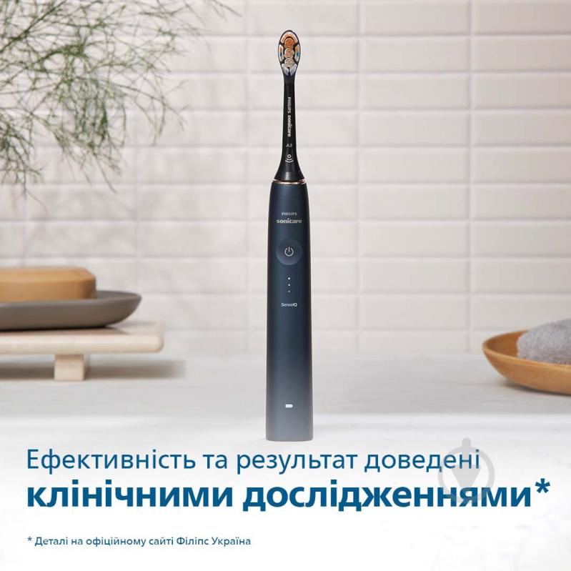 Набор Philips Sonicare Diamond Clean Prestige 9900 электрическая зубная щетка HX9992/12 + насадки HX9052/88 - фото 5