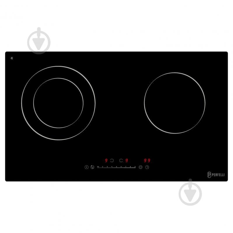 Варочная поверхность электрическая Perfelli FABIO 6321 NERO - фото 1 Варочная поверхность электрическая Perfelli FABIO 6321 NERO - фото 1