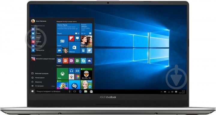 Ноутбук Asus S14 S430UA-EB182T 14" (90NB0J55-M02280) gold VivoBook - фото 1