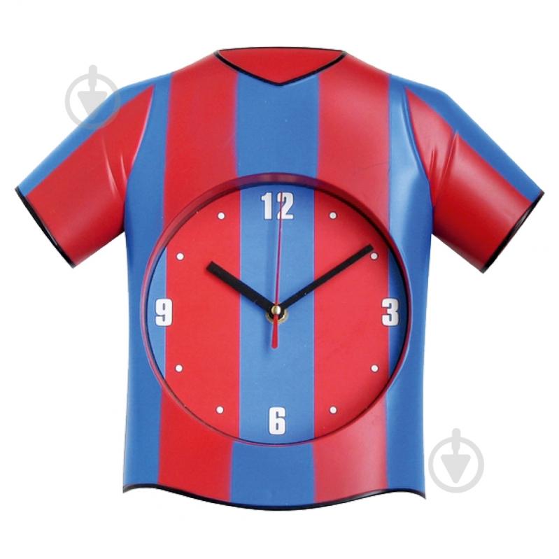 Годинник настінний Футбольна форма 05-015 - фото 1 Годинник настінний Футбольна форма 05-015 - фото 1