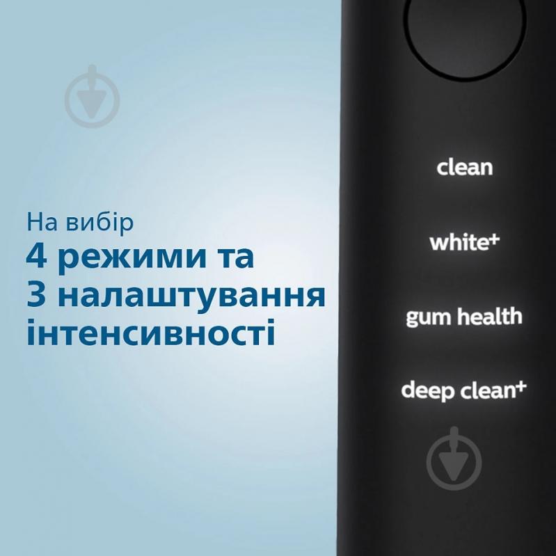 Набір Philips Sonicare Diamond Clean Smart 9400 електрична зубна щітка HX9917/89 + насадки HX9052/88 - фото 19 Набір Philips Sonicare Diamond Clean Smart 9400 електрична зубна щітка HX9917/89 + насадки HX9052/88 - фото 19