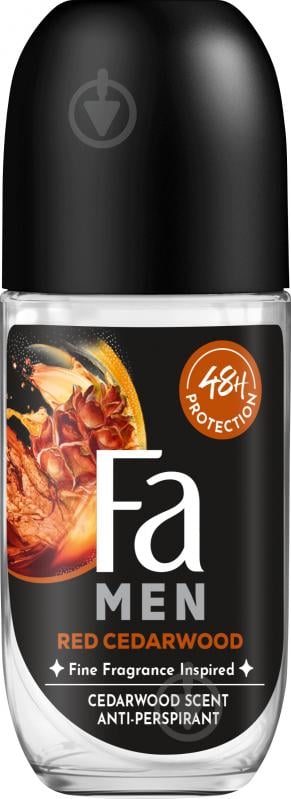 Дезодорант для мужчин Fa Красное дерево 50 мл - фото 1
