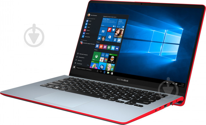 Ноутбук Asus S14 S430UF-EB056T 14" (90NB0J62-M00700) grey/red - фото 2