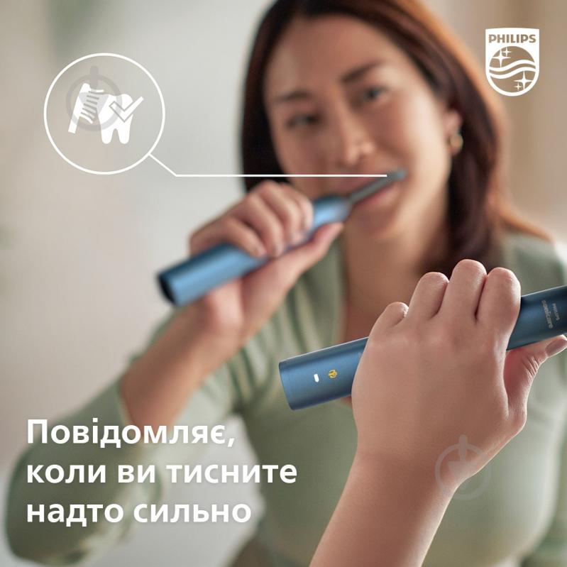Набор Philips DiamondClean 9000 электрическая зубная щетка HX9911/88 + насадки HX9052/88 - фото 12