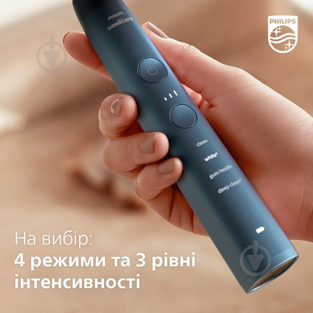 Набор Philips DiamondClean 9000 электрическая зубная щетка HX9911/88 + насадки HX9052/88 - фото 7