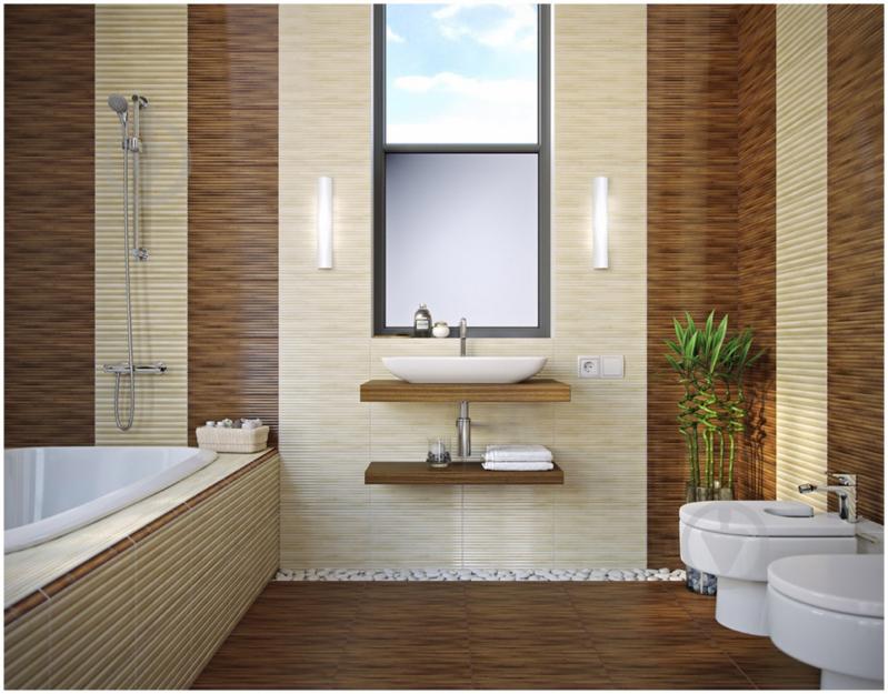 Плитка Golden Tile BAMBOO бежевый Н71051 25x40 (86,4 кв.м) - фото 3