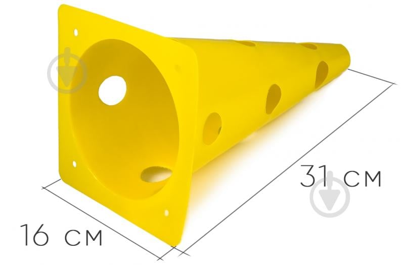 Набор фишек для разметки EasyFit EF-1679 р. 32 желтый - фото 2