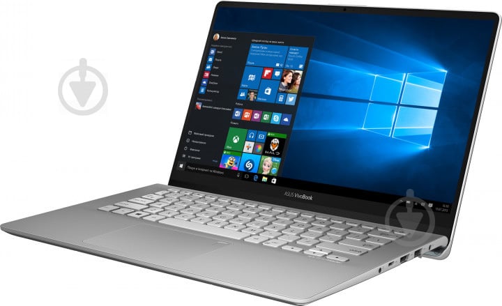 Ноутбук Asus S14 S430UF-EB066T 14" (90NB0J64-M00800) black/grey VivoBook - фото 2