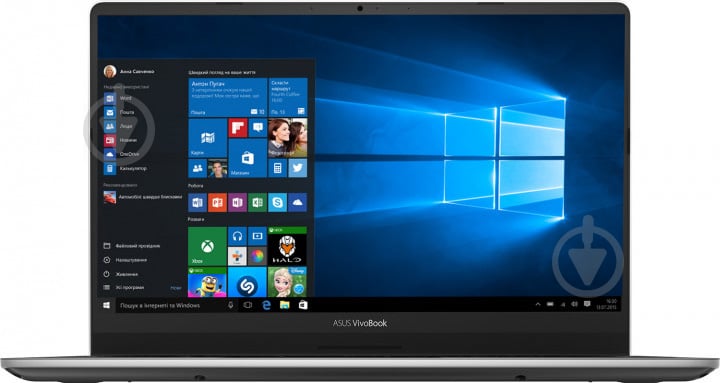 Ноутбук Asus S14 S430UF-EB066T 14" (90NB0J64-M00800) black/grey VivoBook - фото 1