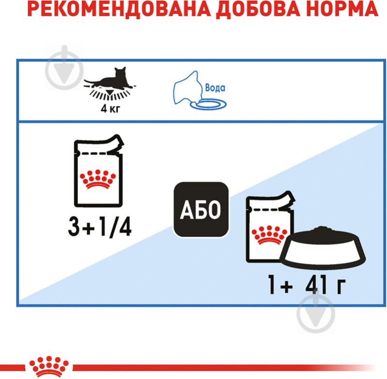 Корм влажный для кошек, склонных к избыточному весу Royal Canin Ultra Light Care в соусе злаки 85 г - фото 6