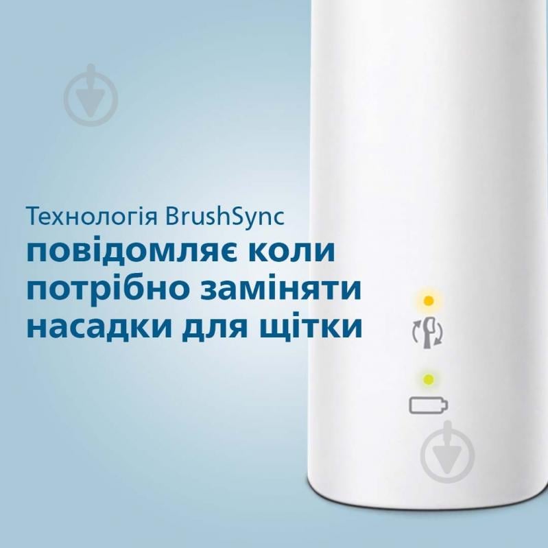 Електрична зубна щітка Philips ProtectiveClean HX6839/28 + насадки HX9054/87 - фото 9
