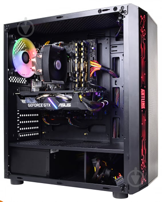 Компьютер персональный Artline Gaming X49 (X49v10) black - фото 7