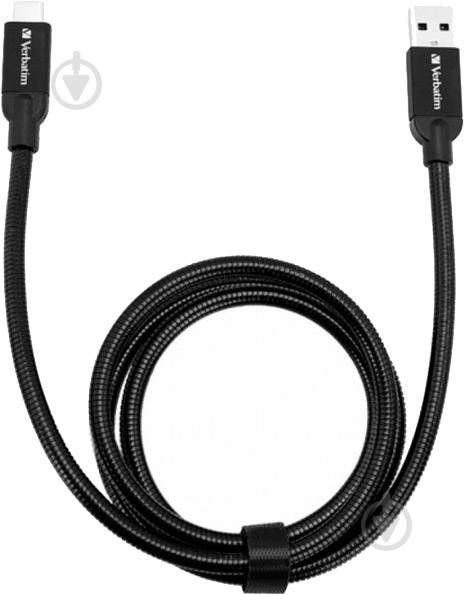 Дата-кабель Verbatim USB 2.0 AM – Lightning 1 м black (48871) - фото 2