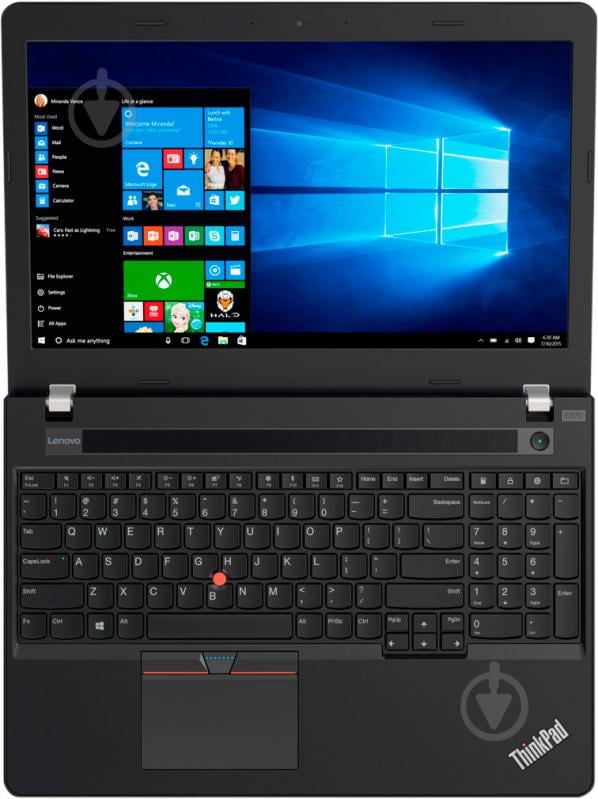 Ноутбук Lenovo ThinkPad E570 15,6" (20H500B5RT) black - фото 5