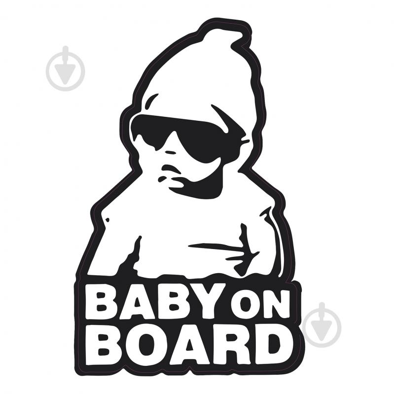 Наліпка Patron Baby on board (Sticker-060) - фото 1 Наліпка Patron Baby on board (Sticker-060) - фото 1