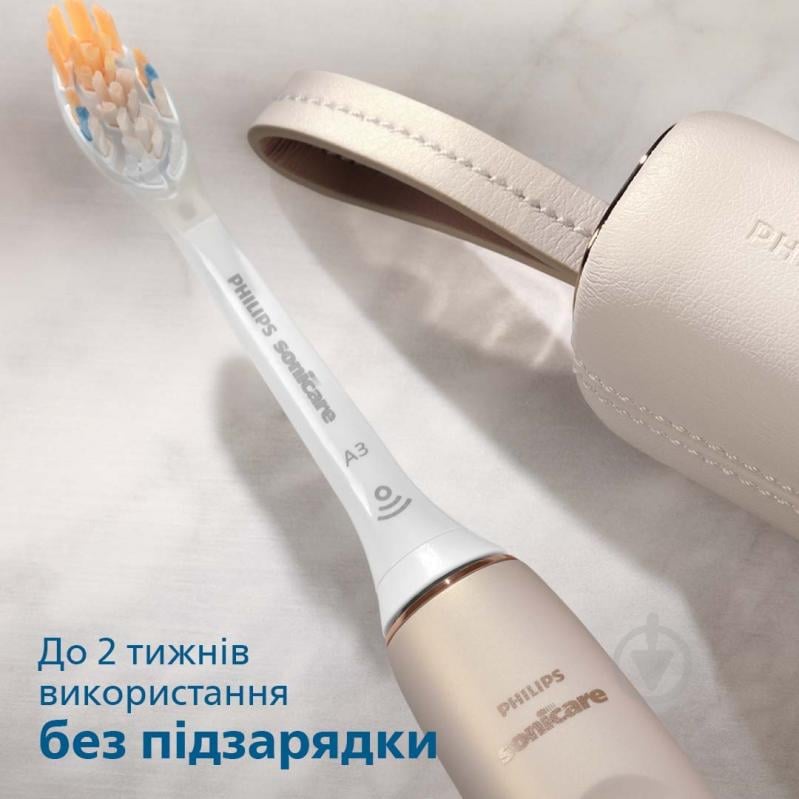 Набор Philips Sonicare Diamond Clean Prestige 9900 Электрическая зубная щетка HX9992/11 + насадки HX9092/87 - фото 11