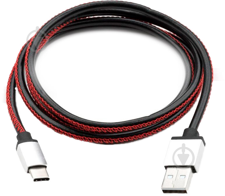 Дата-кабель Vinga USB 2.0 AM – Type–C 1 м black (VCPDCTCLS1BK) - фото 2 Дата-кабель Vinga USB 2.0 AM – Type–C 1 м black (VCPDCTCLS1BK) - фото 2