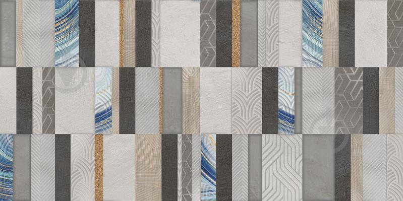 Декор Allore Group Aura Mosaic MIX W\DEC M NR Mat 30,8x60,8 см - фото 1