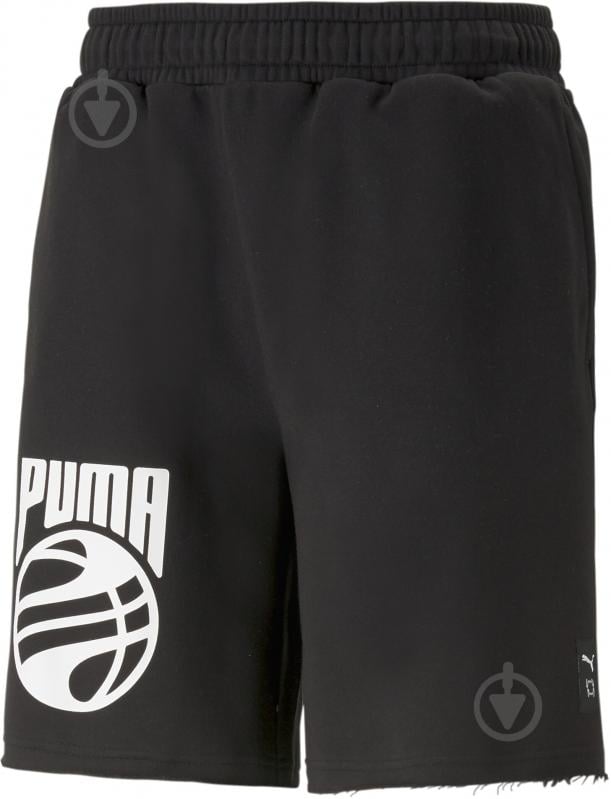 Шорты Puma POSTERIZE SHORT 53876501 р. L черный - фото 1