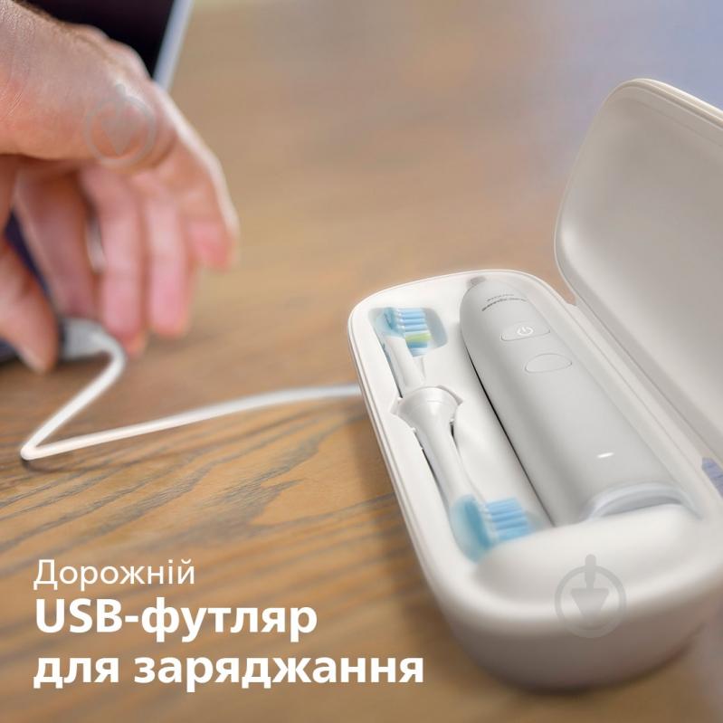 Набір Philips Sonicare Diamond Clean Smart 9400 Електрична зубна щітка HX9917/88 + насадки HX9092/87 - фото 14 Набір Philips Sonicare Diamond Clean Smart 9400 Електрична зубна щітка HX9917/88 + насадки HX9092/87 - фото 14
