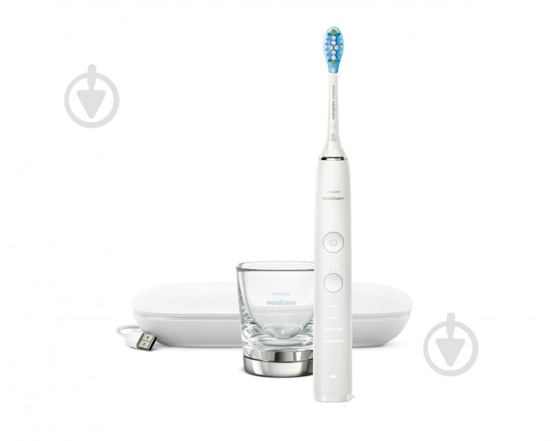 Набір Philips Sonicare Diamond Clean Smart 9400 Електрична зубна щітка HX9917/88 + насадки HX9092/87 - фото 16 Набір Philips Sonicare Diamond Clean Smart 9400 Електрична зубна щітка HX9917/88 + насадки HX9092/87 - фото 16