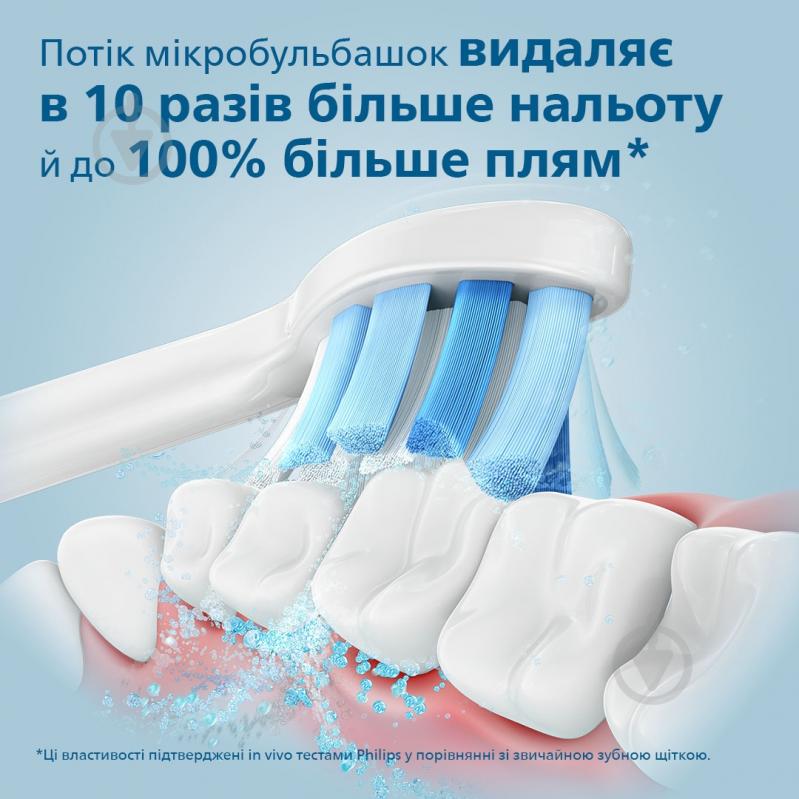 Набір Philips Sonicare Diamond Clean Smart 9400 Електрична зубна щітка HX9917/88 + насадки HX9092/87 - фото 3 Набір Philips Sonicare Diamond Clean Smart 9400 Електрична зубна щітка HX9917/88 + насадки HX9092/87 - фото 3