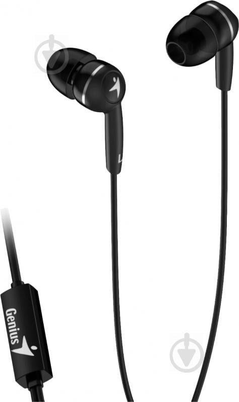 Гарнітура Genius HS-M320 Mic (31710005412) black - фото 3