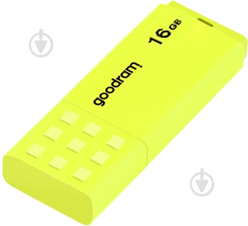 Флеш-пам'ять Goodram UME2 16 ГБ USB 2.0 yellow (UME2 16GB) - фото 1