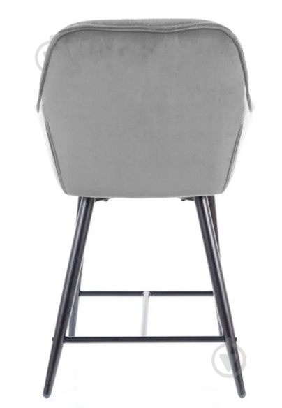 Стул барный Signal Meble CHERRY H-2 серый - фото 3 Стул барный Signal Meble CHERRY H-2 серый - фото 3