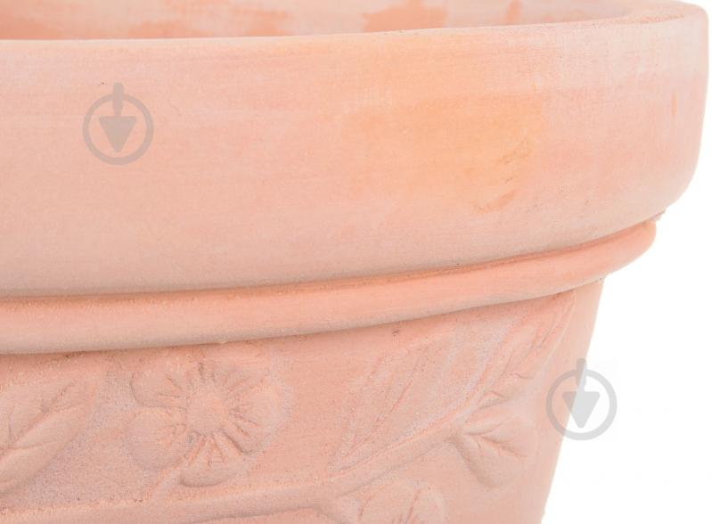 Кашпо Viet Thanh Ceramic флора 37х28 см VT.10200-2 круглый терракотовый - фото 2