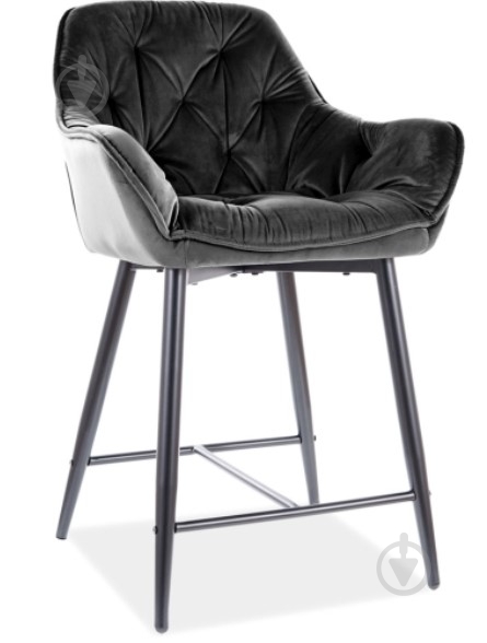 Стул барный Signal Meble CHERRY H-2 черный - фото 1