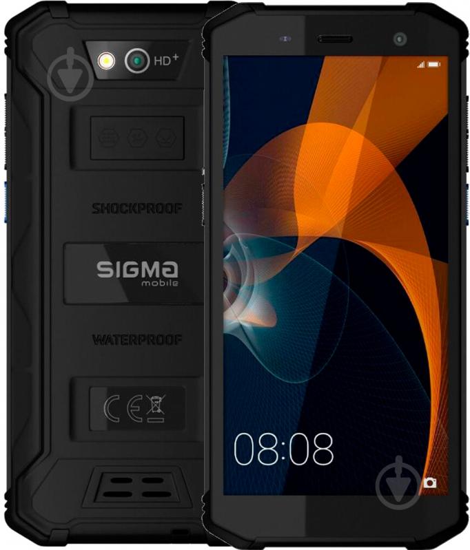 Смартфон Sigma mobile X-treme PQ36 3/32GB black - фото 1