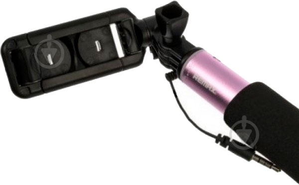 Селфи-монопод Remax RP-P5 pink аluminium mirow - фото 3