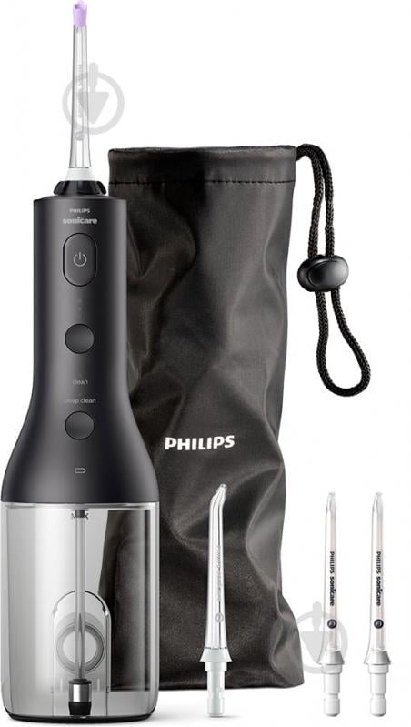 Набір Philips Іригатор HX3826/33 + насадки HX3042/00 - фото 1