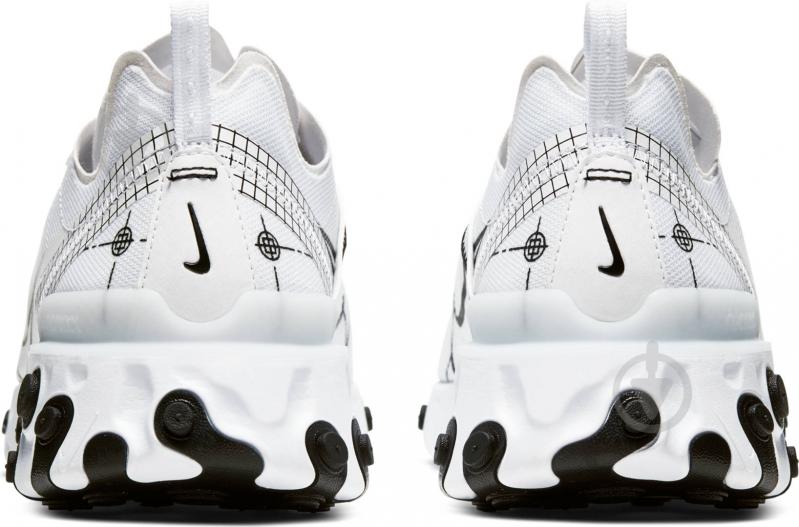 Кросівки чоловічі демісезонні Nike React Element 55 CU3009-100 р.40,5 білі - фото 2