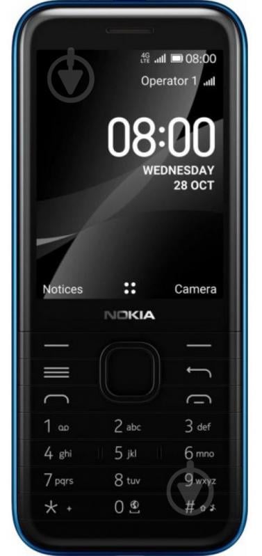 Мобільний телефон Nokia 8000 DS 4G blue - фото 2